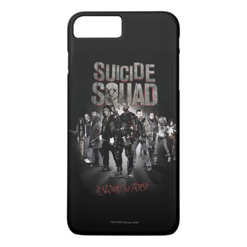 Suicide Squad Task Force X Lineup iPhone 8 Plus7 Plus Case