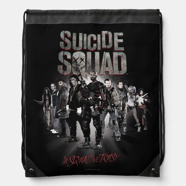 Suicide Squad |Task Force X Lineup Drawstring Bag (Front)