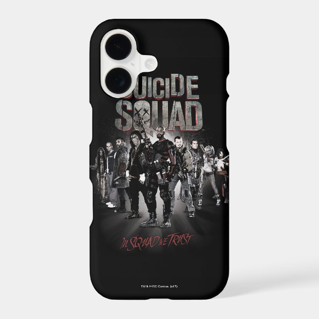 Suicide Squad |Task Force X Lineup Iphone Case (Back)