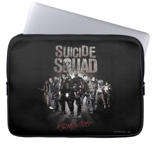 Suicide Squad Task Force X Lineup Laptop Sleeve