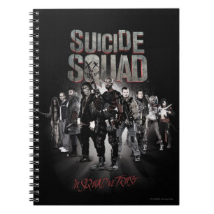 Suicide Squad Task Force X Lineup Notebook