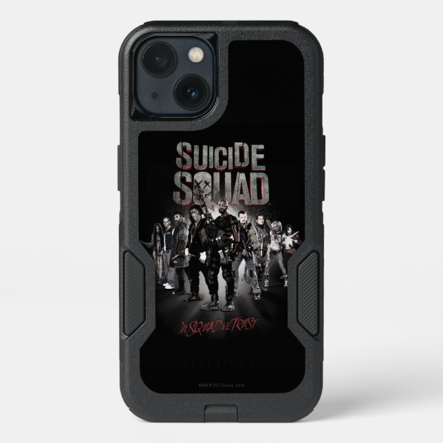 Suicide Squad |Task Force X Lineup Otterbox iPhone Case (Back)