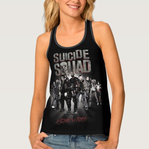 Suicide Squad Task Force X Lineup Tank Top