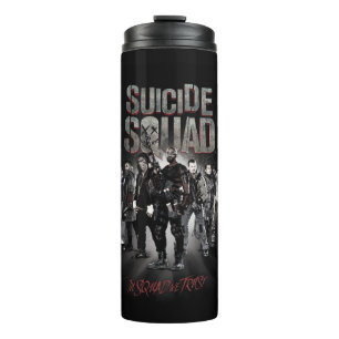 Suicide Squad  Task Force X Lineup Thermal Tumbler