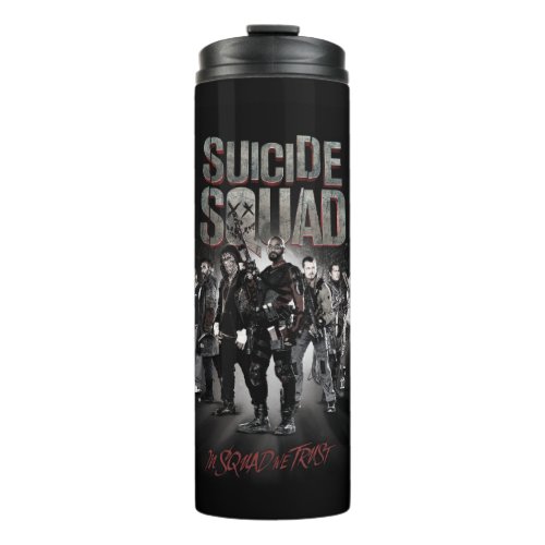 Suicide Squad Task Force X Lineup Thermal Tumbler