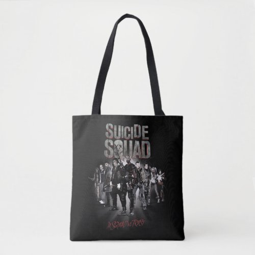 Suicide Squad Task Force X Lineup Tote Bag