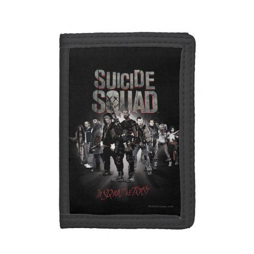 Suicide Squad Task Force X Lineup Tri_fold Wallet