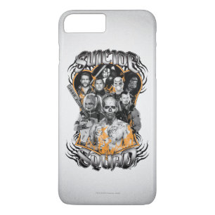 Suicide Squad Task Force X Tribal Tattoo iPhone 8 Plus/7 Plus Case