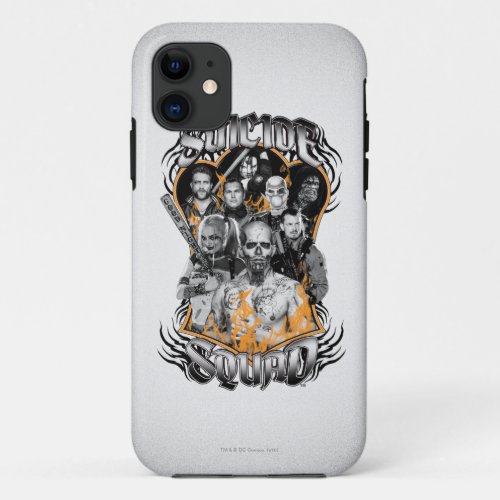 Suicide Squad  Task Force X Tribal Tattoo iPhone 11 Case