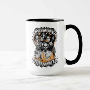 Suicide Squad Task Force X Tribal Tattoo Mug
