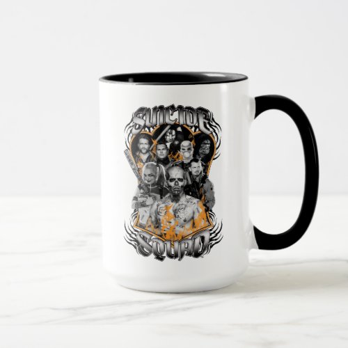 Suicide Squad  Task Force X Tribal Tattoo Mug