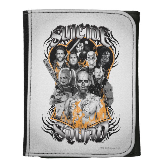 Suicide Squad | Task Force X Tribal Tattoo Wallet (Front Vertical)