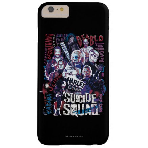 Suicide Squad  Task Force X Typography Photo Barely There iPhone 6 Plus Case