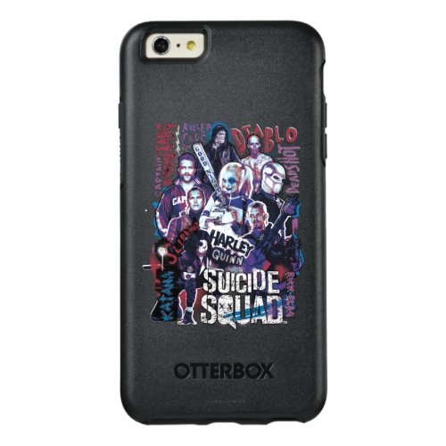 Suicide Squad  Task Force X Typography Photo OtterBox iPhone 66s Plus Case