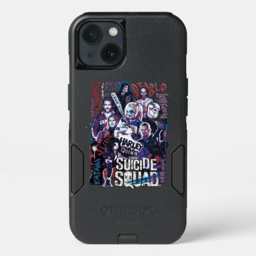 Suicide Squad  Task Force X Typography Photo iPhone 13 Case