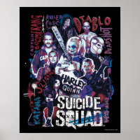 Suicide Squad | Task Force X Typography Photo