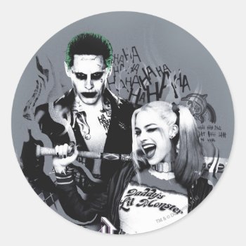 Suicide Squad | The Worst Of The Worst Classic Round Sticker by suicidesquad at Zazzle