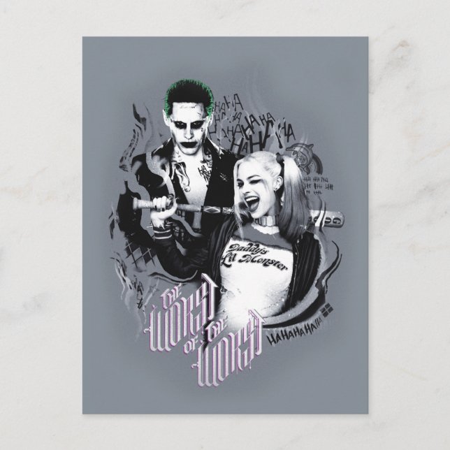Suicide Squad | The Worst of The Worst Postcard (Front)