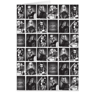 Suicide Squad   Yearbook Pattern Cards