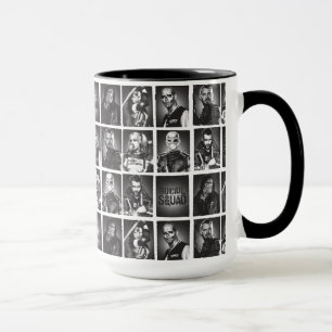 Suicide Squad   Yearbook Pattern Mug