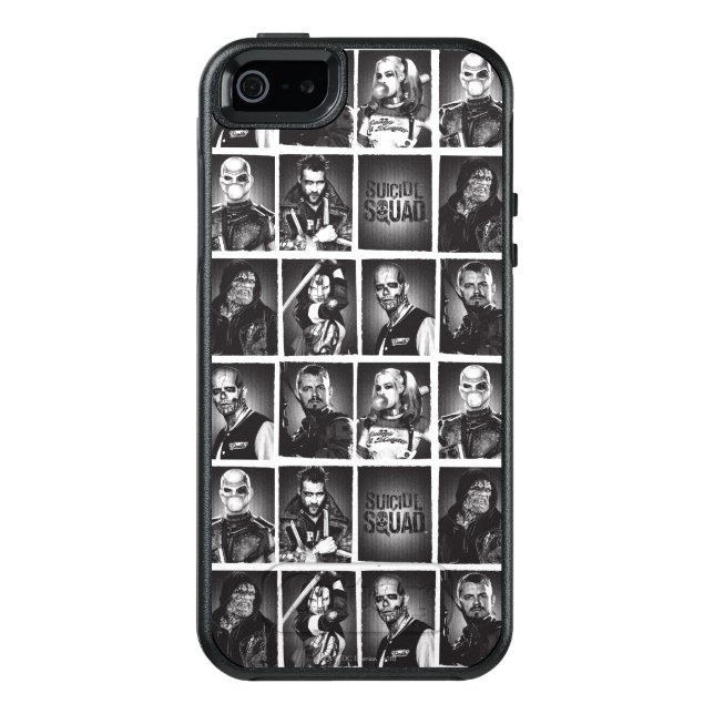 Suicide Squad | Yearbook Pattern Otterbox iPhone Case (Back)