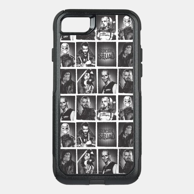 Suicide Squad | Yearbook Pattern Otterbox iPhone Case (Back)