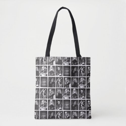 Suicide Squad  Yearbook Pattern Tote Bag