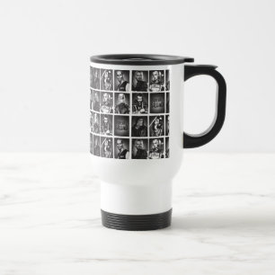 Suicide Squad   Yearbook Pattern Travel Mug