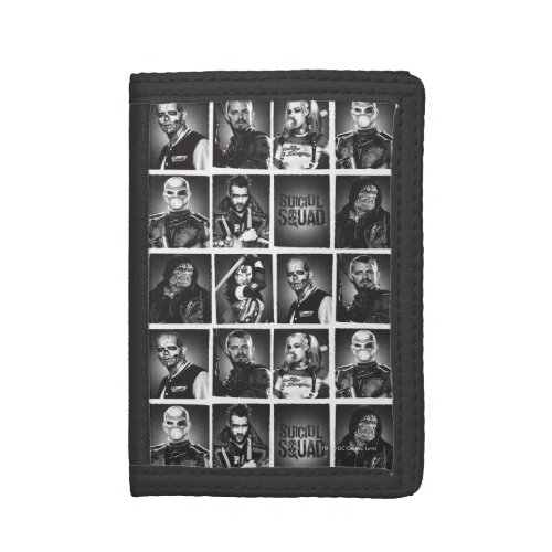 Suicide Squad  Yearbook Pattern Tri_fold Wallet