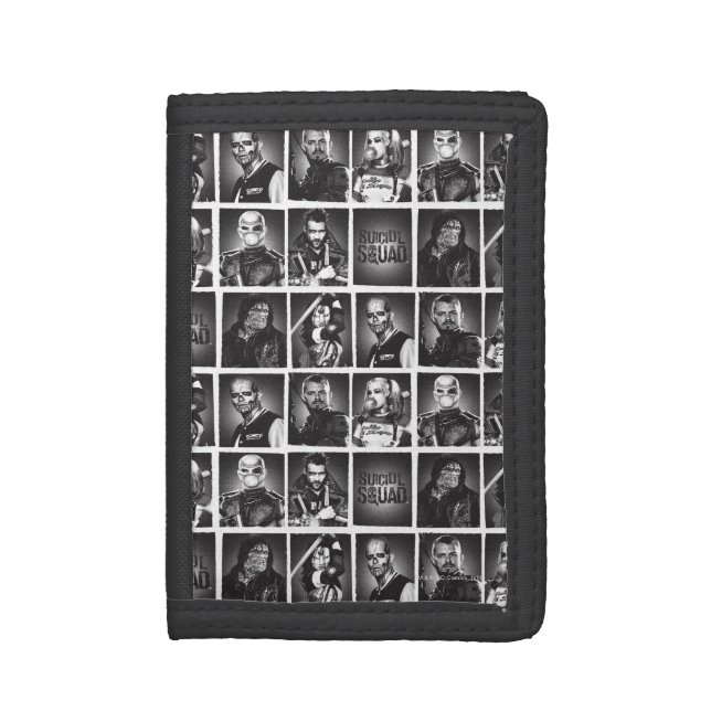 Suicide Squad | Yearbook Pattern Wallet (Front Vertical)