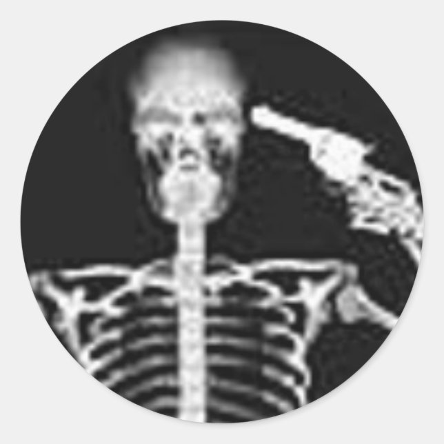 Suicide sticker (Front)