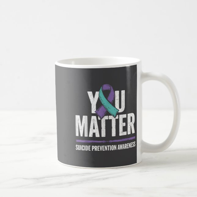 Suicides Prevention Shirts Suicide Awareness  Coffee Mug (Right)
