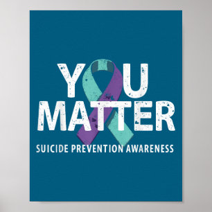 Suicides Prevention Shirts Suicide Awareness Poster
