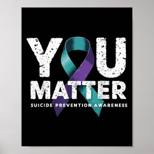 Suicides Prevention Shirts Suicide Awareness Poster