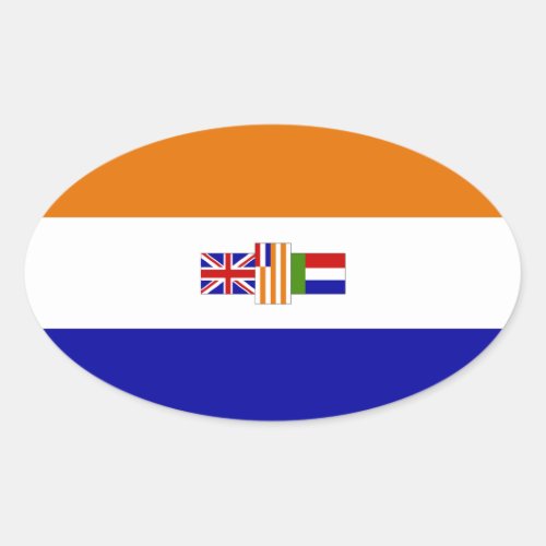 Suid_Afrika Oval Sticker