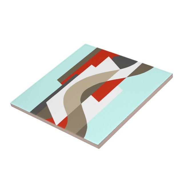 SUISSE: Art Deco Moderne: Sixties Office, Mad Men Tile (Side)