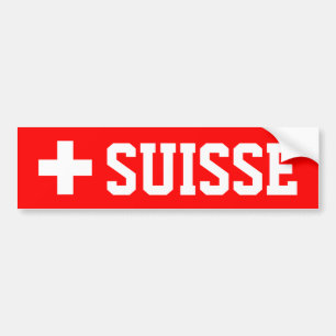 Suisse Bumper Sticker