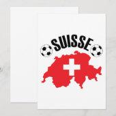 Suisse Football Switzerland Soccer (Front/Back)