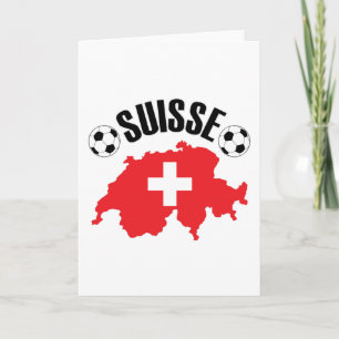 Suisse Football Switzerland Soccer Card