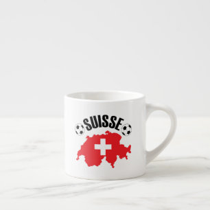 Suisse Football Switzerland Soccer Espresso Cup