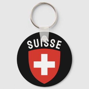 Suisse (French-speaking Switzerland) Keychain