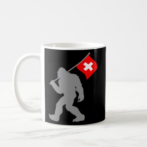 Suisse Or Swiss Flag On Switzerland Flag Coffee Mug
