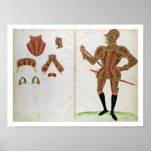 Suit of Armour for Lord Compton, from 'An Elizabet Poster