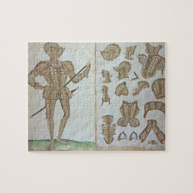 Suit of Armour for Sir Henry Lee, from 'An Elizabe Jigsaw Puzzle (Horizontal)