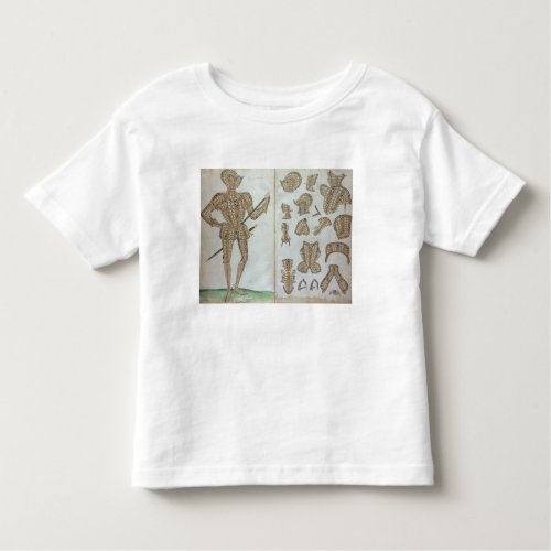 Suit of Armour for Sir Henry Lee from An Elizabe Toddler T_shirt