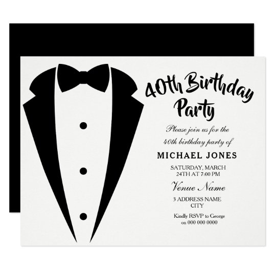 suit tie mens 40th