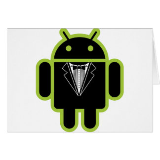 Suit up Android green Cards