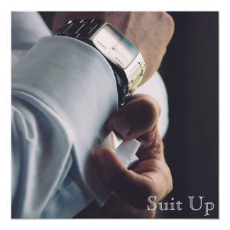 Suit Up bachelor Party invite