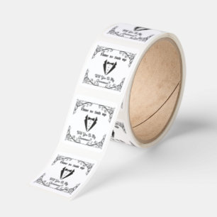 suit up groomsman proposal stylish modern chic square sticker
