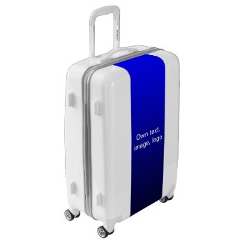 Suitcase Medium Royal Blue - Dark Blue by Oranjeshop at Zazzle